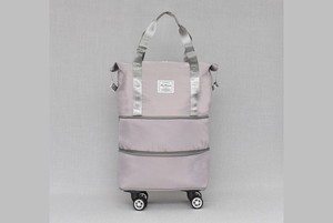 Сак разтегателен с колелца 2958 цвят сив